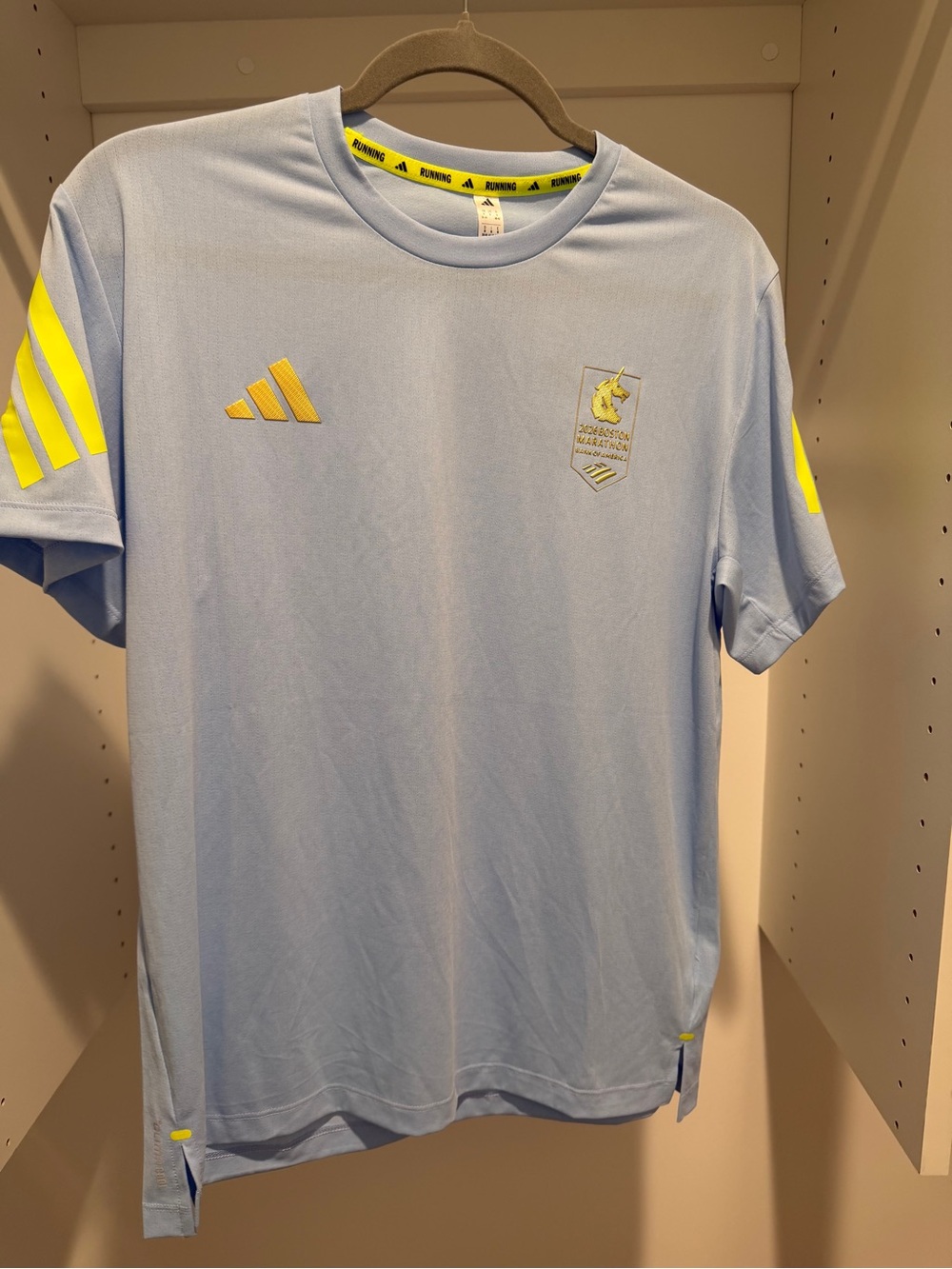 NWT 2026 Boston Marathon adidas shirt